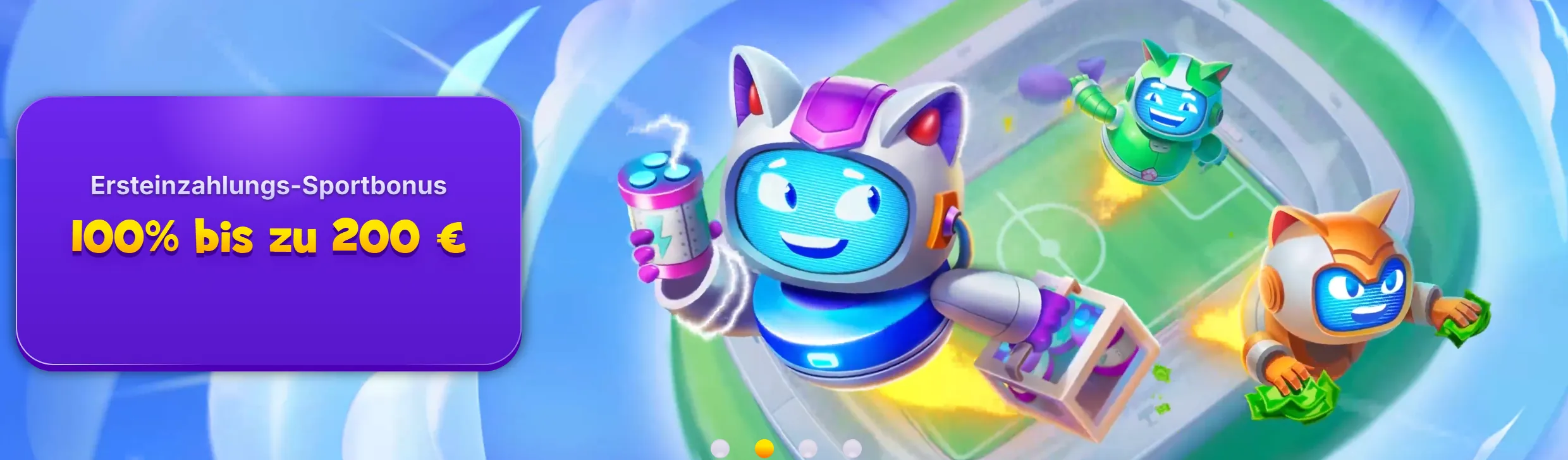 Robocat Casino 500€ Willkommensbonus für Deutschland